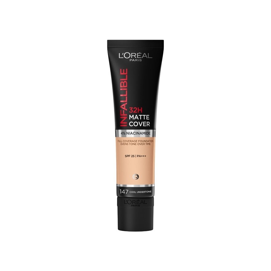 Infallible 24H Matte Cover Liquid Foundation 147