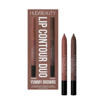 HUDA BEAUTY HBC LIPCONTOURMINIDUOYUMMYBROWNS