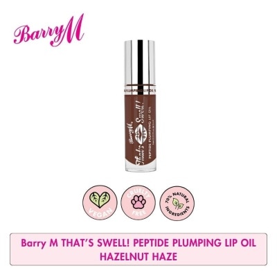 BARRY M Barry M Thats Swell Peptide Plumping Lip Oil Hazelnut Haze
