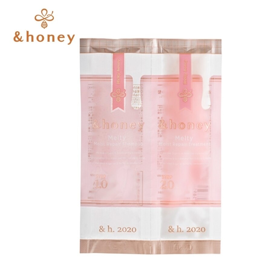 Melty Moist Repair Shampoo 1.0 10ml & Treatment 2.0 10g Trial