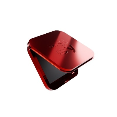 ISSY Customizable Eye & Face Mini Palette in Chrome Red (Limited Edition)