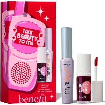 BENEFIT Talk Beauty to Me 2-Piece Lip & Cheek Tint + Mascara Gift Set