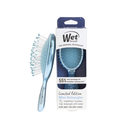 WET BRUSH Mini Detangler Festive Finish Blue 16g image