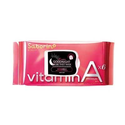 SABORINO - Good Night Sheet Mask Premium Vitamin A (30 sheets)