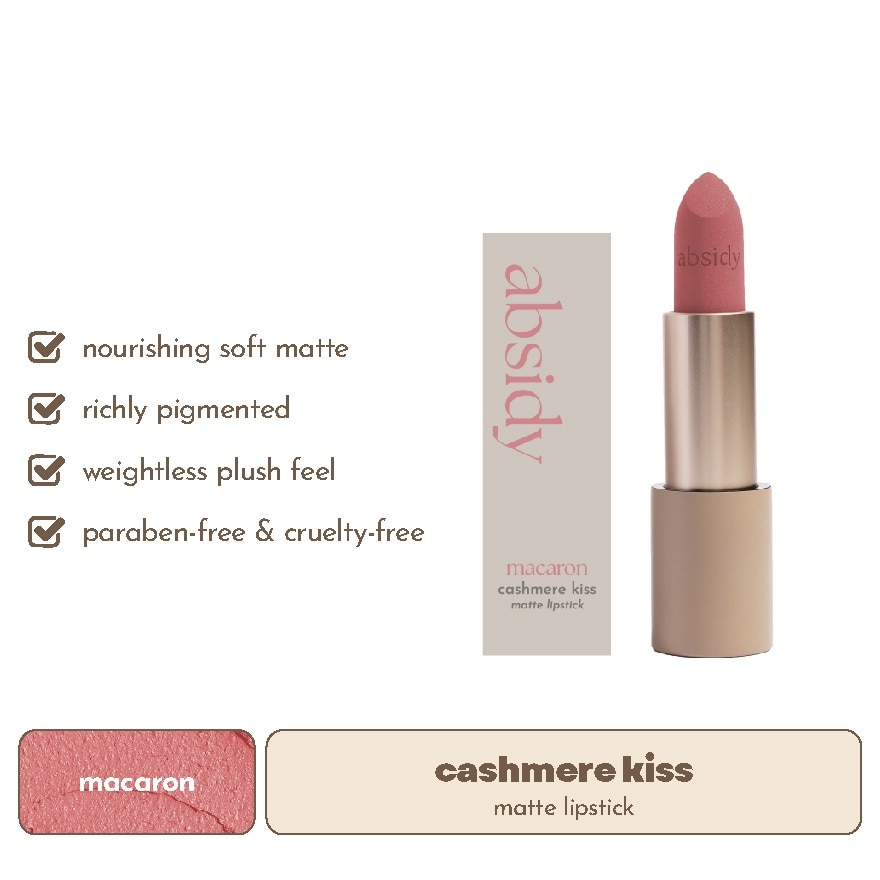 Cashmere Kiss Matte Lipstick Macaron