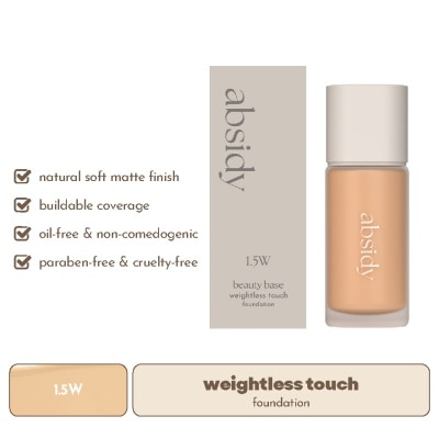 ABSIDY Beauty Base Weightless Touch Foundation 1.5W