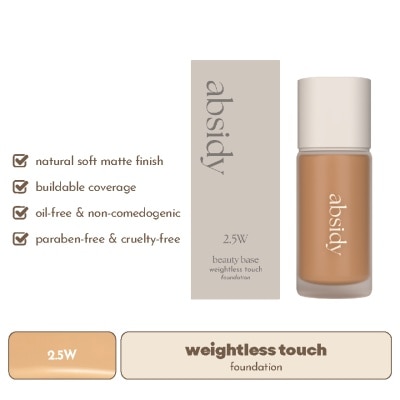ABSIDY Beauty Base Weightless Touch Foundation 2.5W
