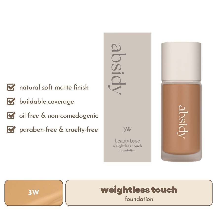 Beauty Base Weightless Touch Foundation 3W