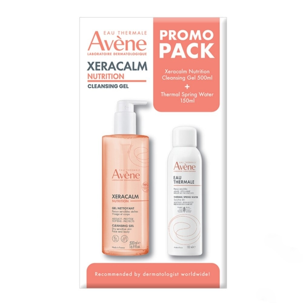AVENE Xeracalm Nutrition Cleansing Gel Promo Pack