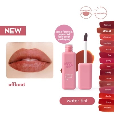 HAPPY SKIN GHS KISSNBLM WATER LIPNCHK TINT OFFBEAT