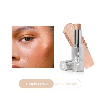 GRWM GRWM COSMETICS GLAM & GO STIX MULTIUSE HIGHLIGHTER STICK IN MAPLE SYRUP 7.2 GRAMS