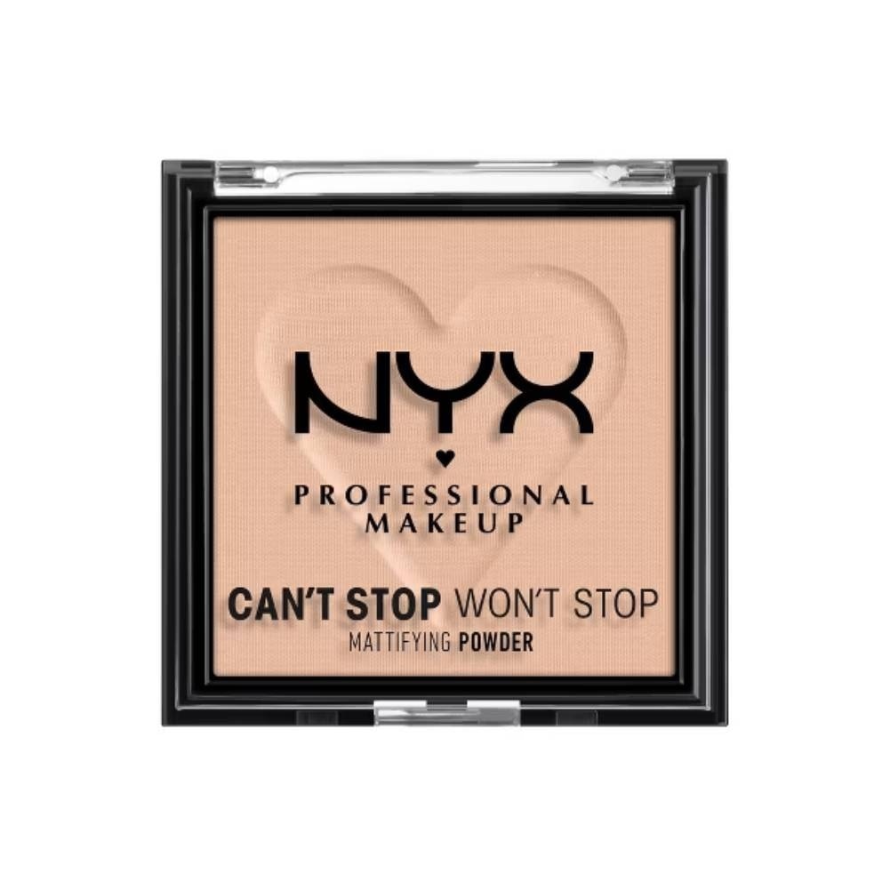 Can't Stop Won't Stop Mattifying Pressed Powder - Medium 6g image