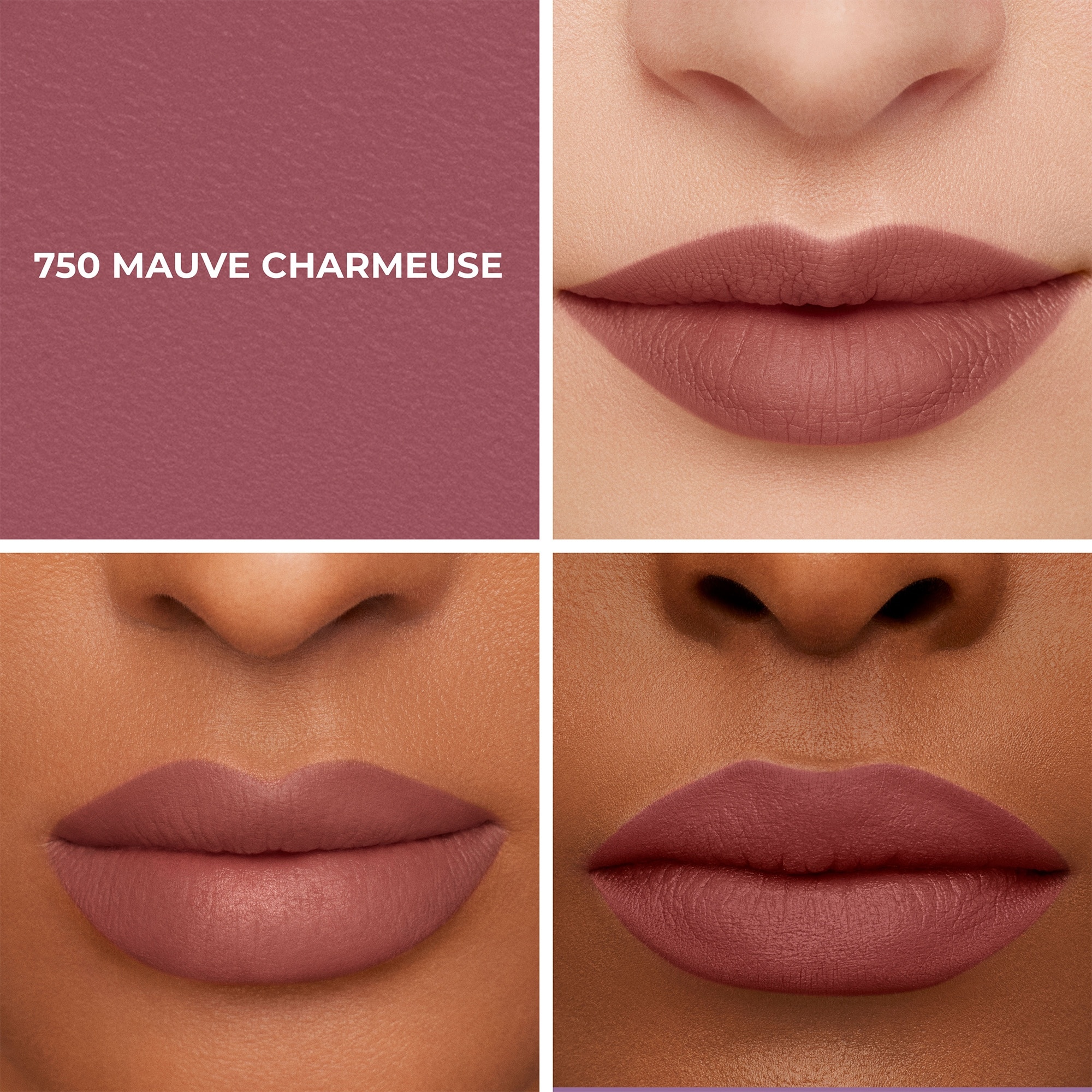 Caviar Smoothing Matte Lipstick 3.8g - 750 Mauve Charmeuse image