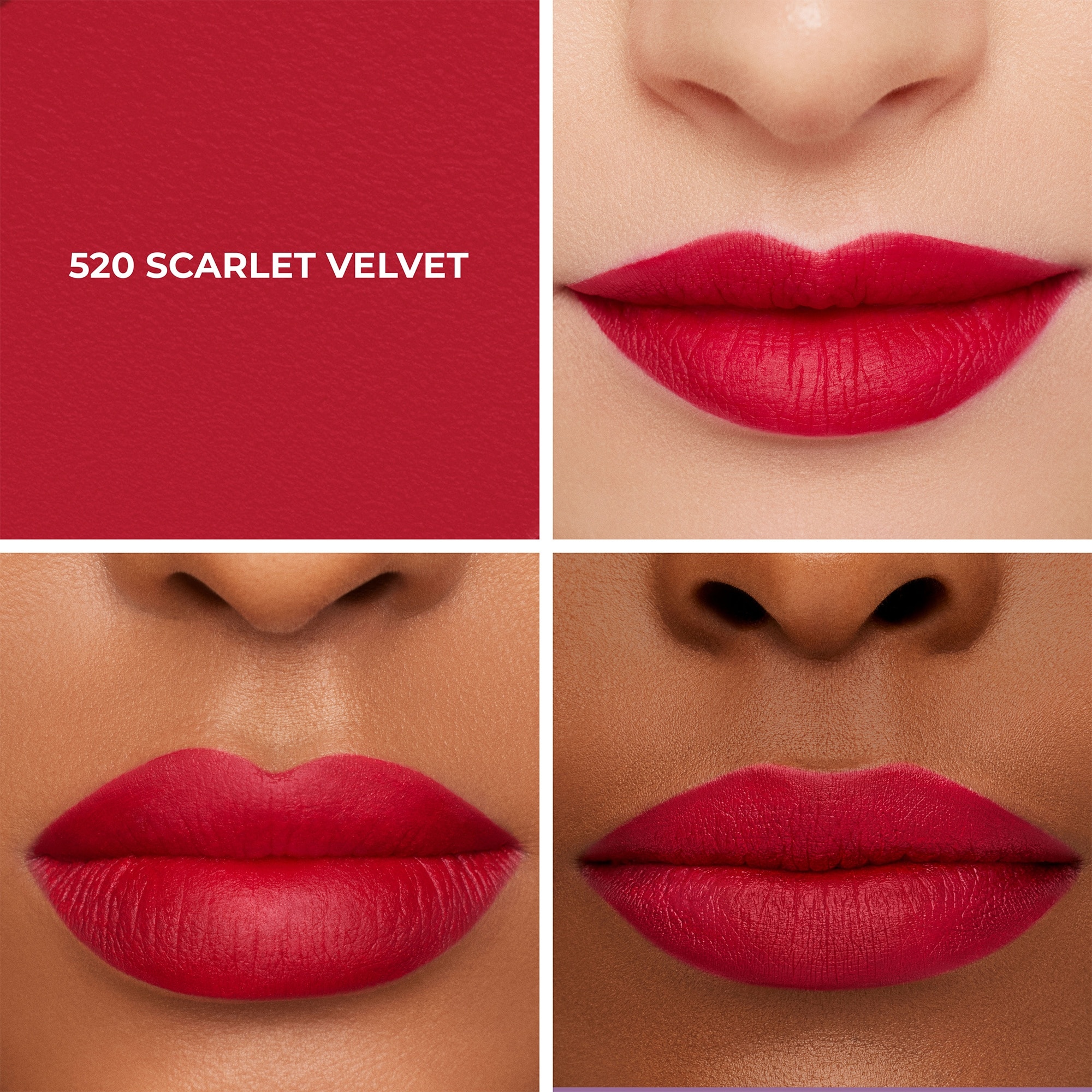 Caviar Smoothing Matte Lipstick 3.8g - 520 Scarlet Velvet image