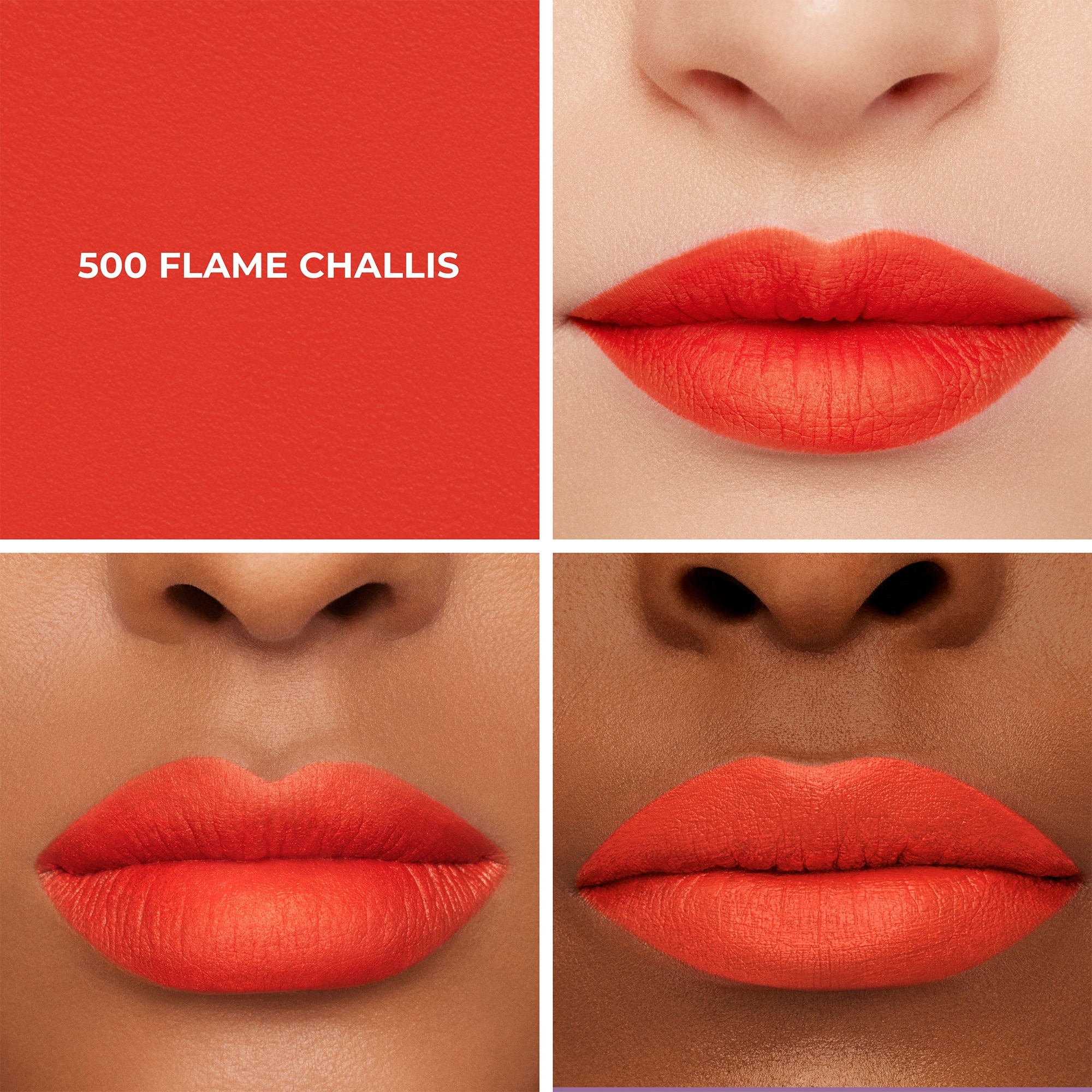 Caviar Smoothing Matte Lipstick 3.8g - 500 Flame Challis image
