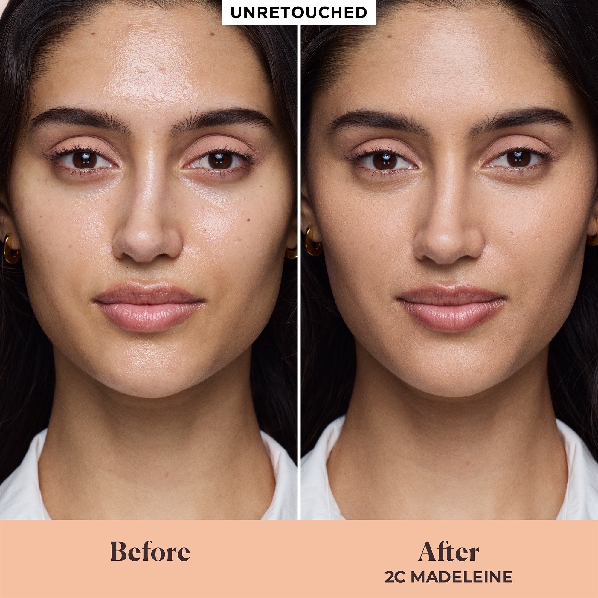 Real Flawless Feather Matte Powder Foundation - 2C Madeleine image