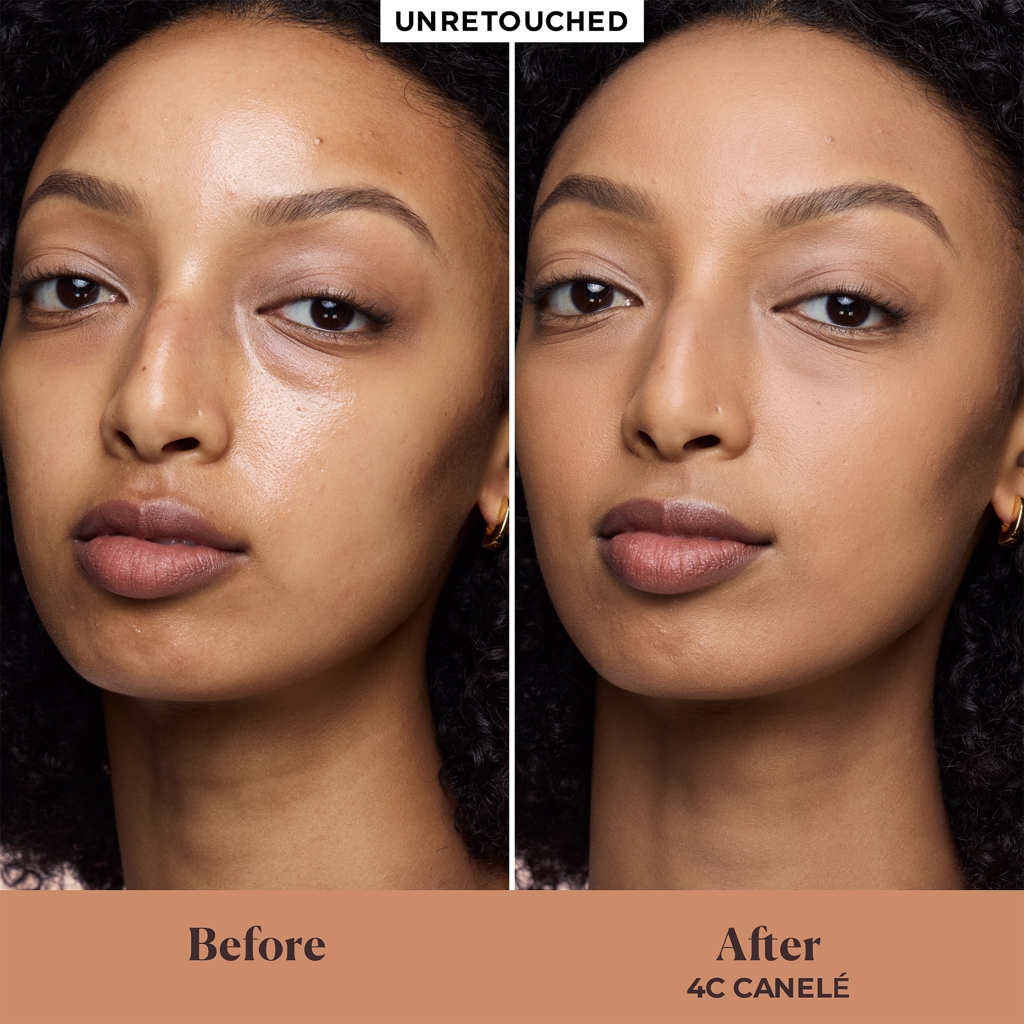 Real Flawless Feather Matte Powder Foundation - 4C Canele image
