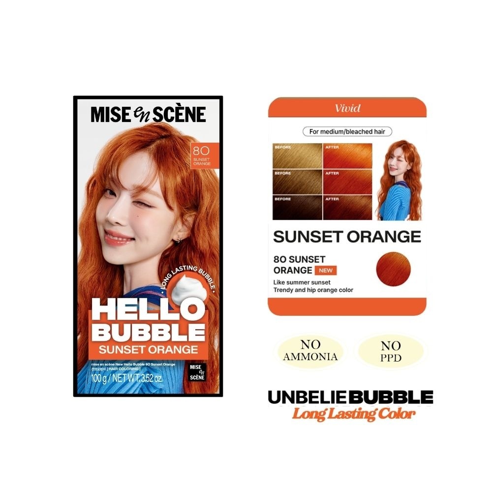 HELLO BUBBLE Sunset Orange 100g
