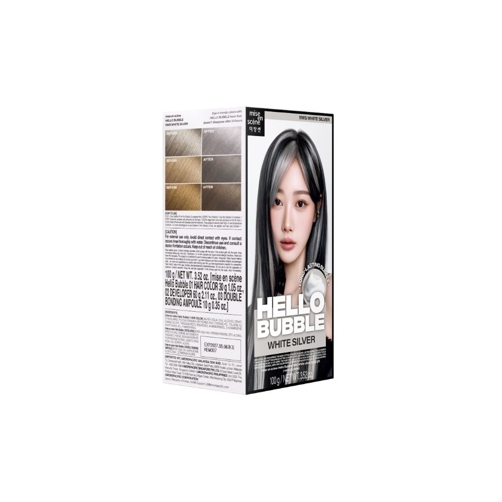 HELLO BUBBLE White Silver 100g